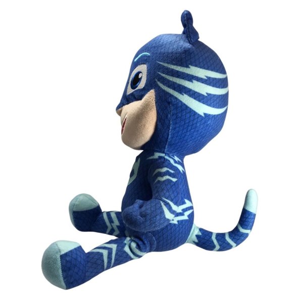 JUST PLAY FROM SOFT BOX 17 INCHES TALL BLUE PJ MASKS CATBOY PLUSH BLUE SUPER HER - Picture 3 of 5